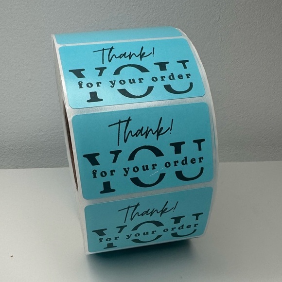 Thank You for your order 2" Stickers labels (100) thankyou sticker - Picture 8 of 10